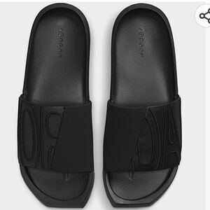 Jordan Nola Slides- Black/Black